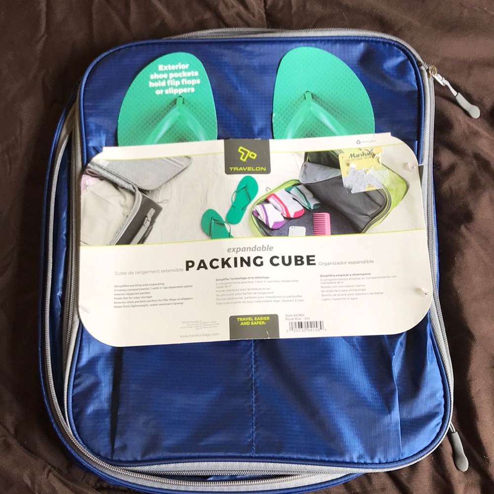 Expandable packing cube